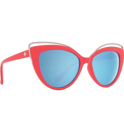 Sport REFRESH COLLECTION JULEP SUNGLASSES OPTIC - Julep Coral - Gray With Light Blue Flash Mirror - CU18QE2SNGL $64.42