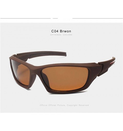 Aviator Fashion Guy's Sun Glasses Polarized Sunglasses Men Classic Design Y1031 C1BOX - Y1031 C4box - CB18XE09LXS $29.78