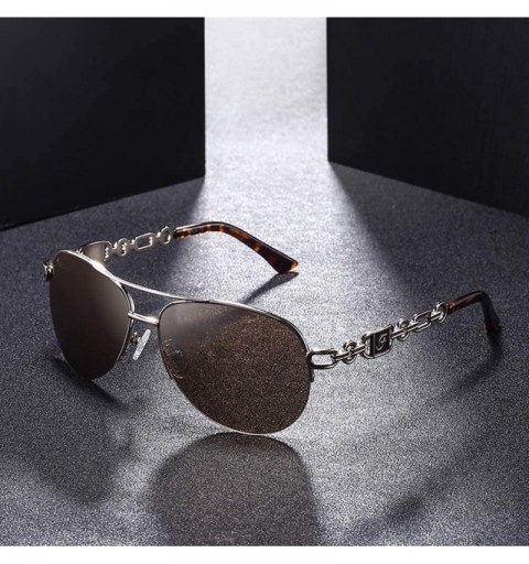 Goggle Women Driving Pilot Classic Vintage Eyewear Sunglasses - C2 Brown - CG18HQ28M7X $24.10