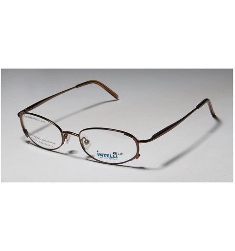 Rimless 717 Womens/Ladies Designer Full-rim Sunglass Lens Clip-Ons Strass Spring Hinges Eyeglasses/Eyeglass Frame - Brown - C...