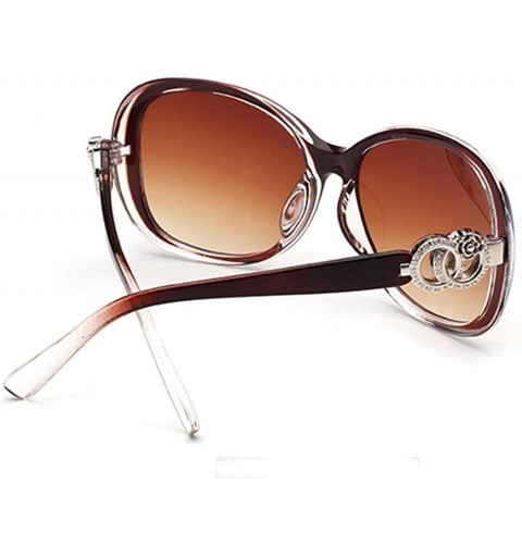 Goggle Fashion UV Protection Glasses Travel Goggles Outdoor Sunglasses Sunglasses - Brown - CE19996SI9G $32.10