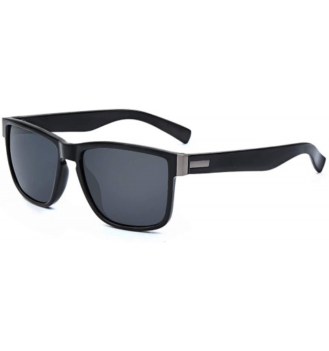 Sport Polarized Sunglasses for Men Classic Square Sport Driving Sun Glasses Women Fashion 100% UV400 Protection - C518Y8MOODS...