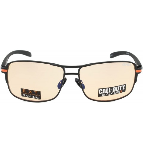 Sport Black Ops Rectangular Sunglasses - Black - CH126PNGE39 $20.18