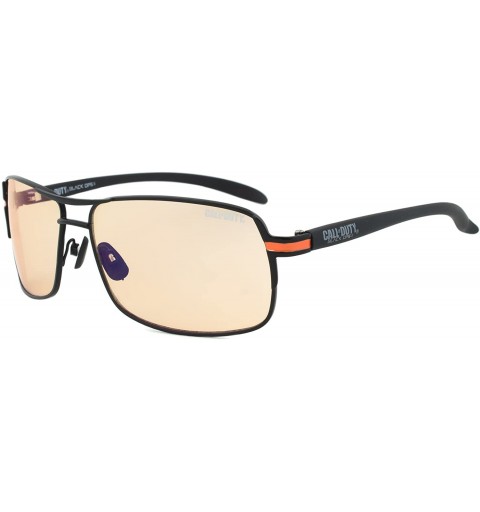 Sport Black Ops Rectangular Sunglasses - Black - CH126PNGE39 $20.18