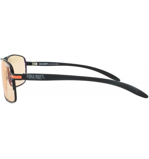 Sport Black Ops Rectangular Sunglasses - Black - CH126PNGE39 $20.18