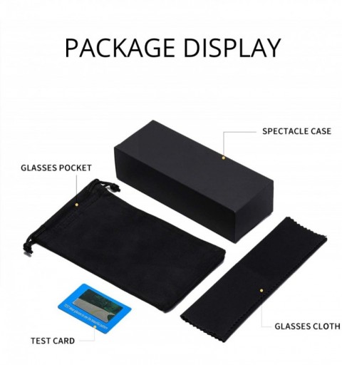 Square Classic Sunglasses Polarized Protection Mirrored - Black/Blue - CZ18T85HMA6 $11.22