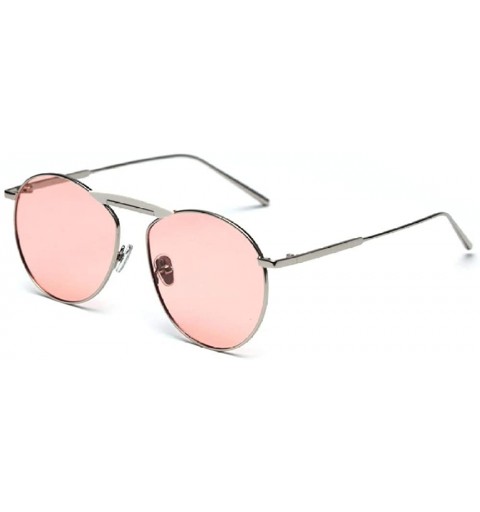 Rimless Polarized Color Cat Eye Sunglasses Trendy Men And Women Street Sunglasses - Figure 5 - CQ18X85E3KT $17.99