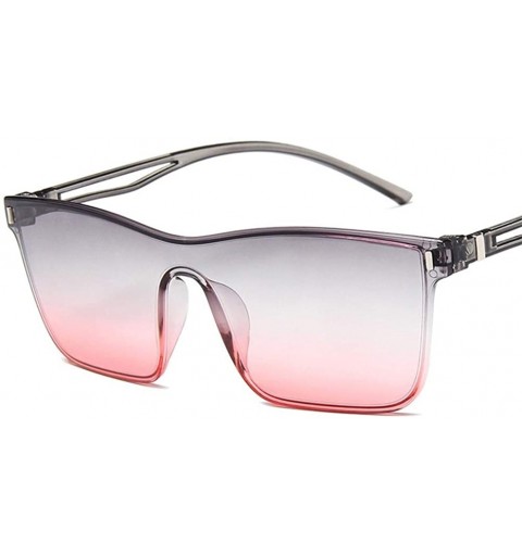 Rimless Sunglasses Women Big Large Rimless Frameless Eyeglasses Trending Product - White - CT198RY68EL $10.15