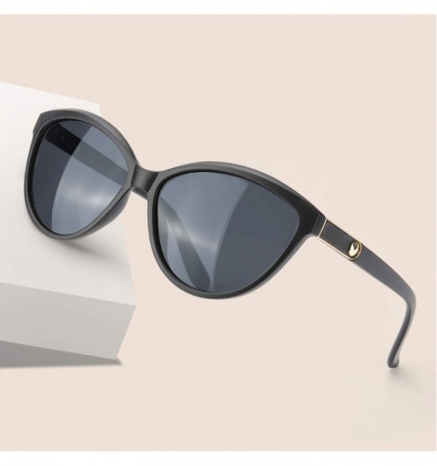 Cat Eye Cateye Sunglasses for Women Polarized-Fashion Classic Frame with 100% UV 400 Protection - C818TYHXD5L $20.00