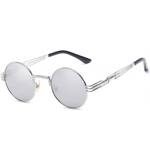 Goggle Steampunk Goggles Sunglasses Men Women er Vintage Round Sun Glasses for UV400 Female Male Retro Oculos QF022 - CH18WR6...
