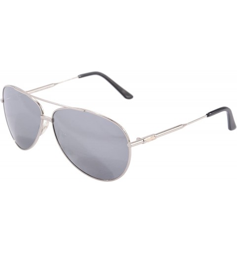 Aviator Mens Metal Sunglasses Classic Frame Polarized Sun Glasses UV400 Protection - RB502 - CL189KLXIZ7 $33.61