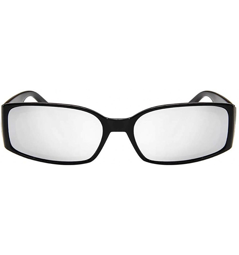 Semi-rimless Lightweight Fashion Sunglasses Mirrored Polarized Lens Polarized Sunglasses for Men and Women Sun glasses - CY19...