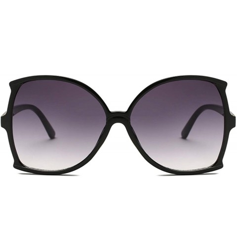 Oversized Summer Oversized Square Sunglasses Women Vintage Brand Designer Glasses for Ladies - Leopard - C918W5SCQ2Q $22.42