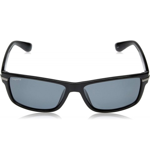 Sport P-43 Polarized Fashion Sunglasses - Black Frame - CZ11T7X0VP7 $24.75