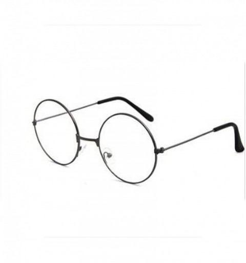 Oversized CIRCLE" GLASSES - Gun - CE197Y7YAXT $19.30