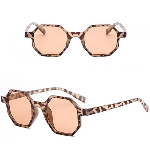 Oversized Sunglasses Vintage Eyewear Hippie Favors - B - CV18QO3H2GO $8.60