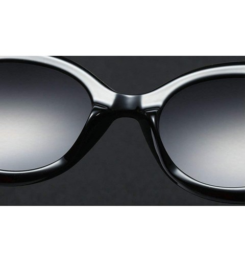 Oversized 2018 New Fashion Cat Sunglasses unisex Vintage Brand Designer Rivet Shades Sun Glasses Big Frame Eyewear - Red - C9...