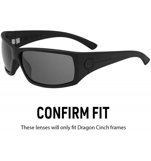 Sport Polarized Replacement Lenses for Dragon Cinch Sunglasses - Multiple Options - 24K Gold Mirror - C612CCLZRRH $32.07