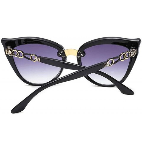 Aviator Fashion elegant sunglasses- diamond sunglasses- cat eyes fashion sunglasses - C - CS18RQWINR2 $36.42