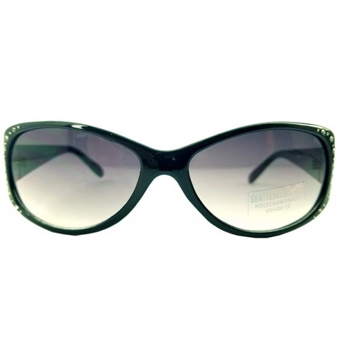 Aviator Vintage Thick Oversized Plastic Frame Womens Sunglasses UV 400 - Brown - C218EOMEOKO $10.22
