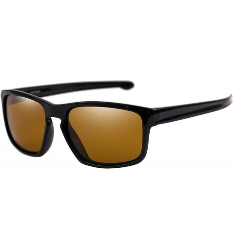 Wayfarer Polarized Wayfarer Sunglasses Computer Readers Glasses of Anti Blue Light - Black/Brown - C918E5MTA02 $18.34