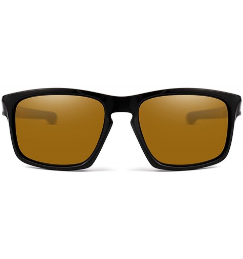 Wayfarer Polarized Wayfarer Sunglasses Computer Readers Glasses of Anti Blue Light - Black/Brown - C918E5MTA02 $18.34