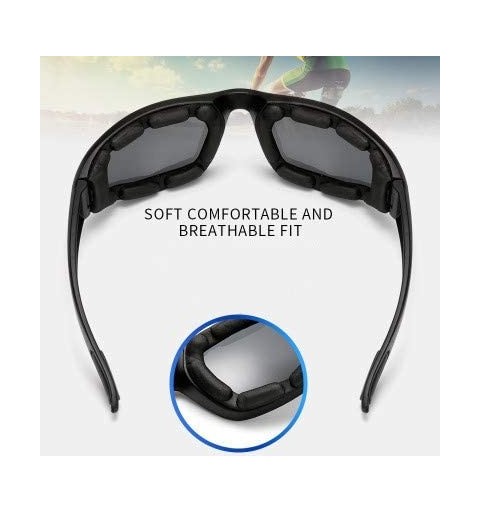 Square 2020 New Unisex Fashion Sports Sunglass Anti-Glare Motorcycle Glasses Cycling Glasses - A - C6196SWADNI $9.93