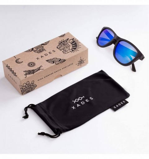 Round Polarized Sunglasses for Men and Women- UV400 lens protection- Ultra Lightweight - Style Xaguar - CB18NNESTGO $49.64