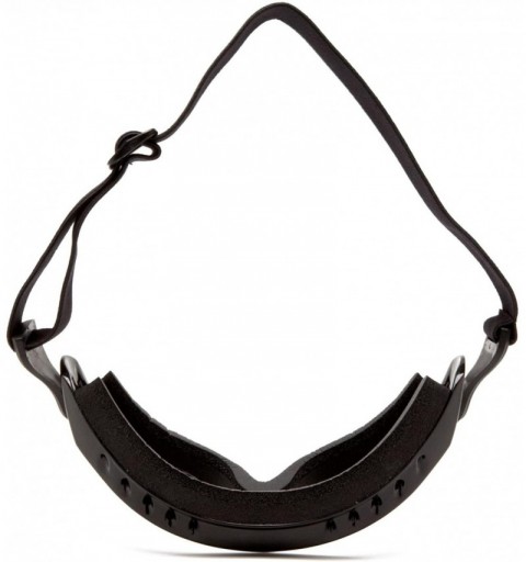 Oval Night Hawk Sport Goggles-Black Frame/Clear Lens-One Size - Clear Anti-fog Lens - CA11421WFEJ $29.05