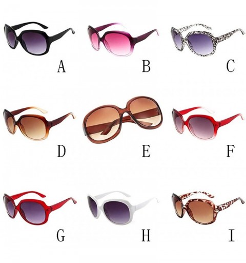 Round Vintage Sunglasses-Women Eyewear Fashion Ladies Sunglasses - G - CP18RU8M0HL $9.43