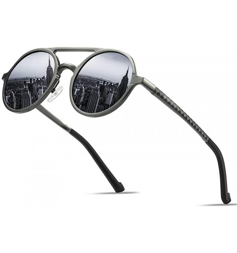 Goggle Fashion Women Round Frame Myopic polarized sunglasses Mens Goggle UV400 - CP18S0A487N $17.82