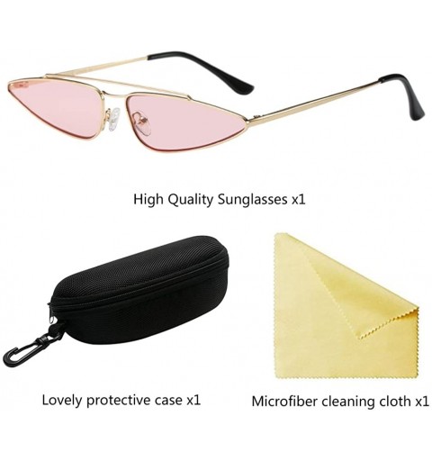 Goggle Stylish Irregular Shape UV Protection for Women Men Goggles Shades Eyeglass - Pink - CQ18G846SXS $9.91