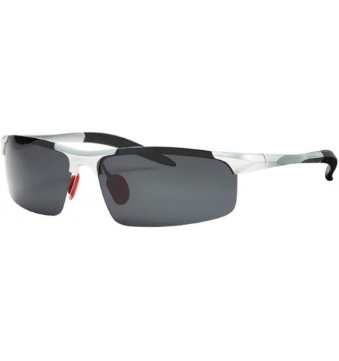 Square Sunglasses Classic Vintage Square Frame Polarized UV400 Outdoor Driving Sun 1 - 2 - CI18YKTN9QG $9.94