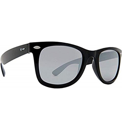 Wayfarer Plimsoul Adult Sunglasses- Black/Grey Chrome One Size - CA12O6ZBLTQ $28.93