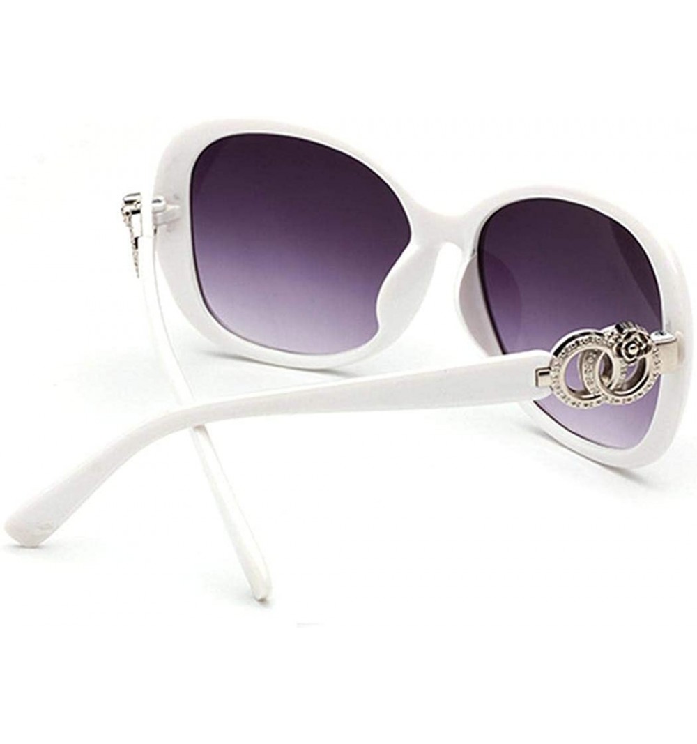 Goggle Fashion UV Protection Glasses Travel Goggles Outdoor Sunglasses Sunglasses - White - CN18S58WLUM $8.13