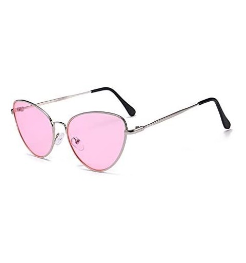 Cat Eye Small Sunglasses Ladies Glasses - CN198KN8LM2 $13.69