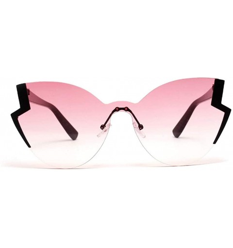 Wrap Radiation Protection Sunglasses - Retro Fashion Irregular Shape Sun Glasses - A - CF18QOACYE8 $12.06