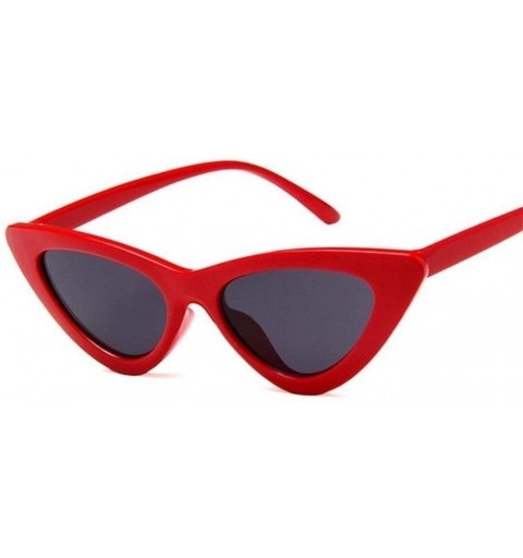 Cat Eye Fashion Sunglasses Vintage Glasses Female - CB199G5UINY $13.77