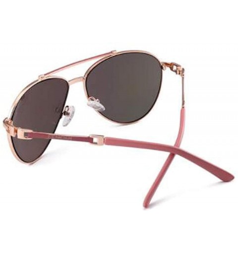 Aviator Women's PC material frame sunglasses - go out to take a stylish sunglasses - C - CY18RW3R29Q $53.18