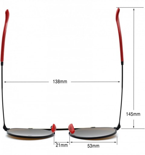 Oversized Italy made Bridge Sunglasses Corning natural Glass lens Genuine Leather Arms - C7180DZAER0 $29.87