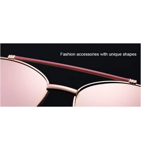 Aviator Women's PC material frame sunglasses - go out to take a stylish sunglasses - C - CY18RW3R29Q $98.61