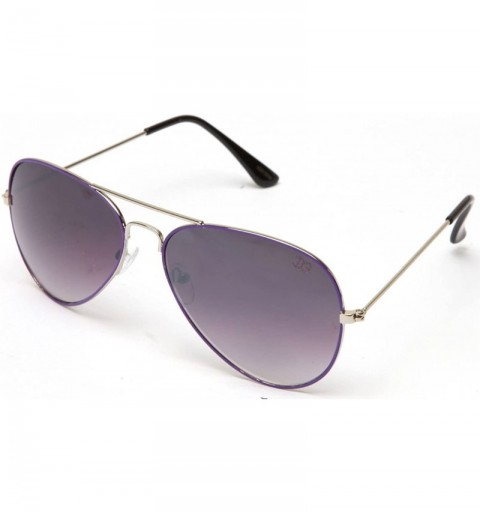 Round Fashion Oval Sunglasses - Purple - CC119VZA2BN $7.14