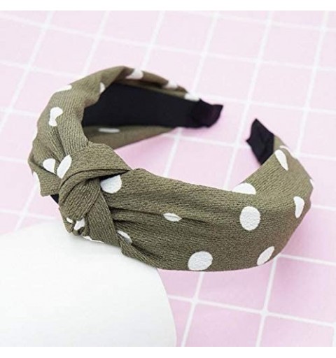 Oversized Headband Elastic Hairband Accessories - BDFG3 - CZ19839QX37 $26.25