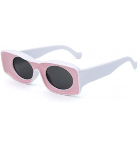 Sport Men and Women Personality Funny Glasses Colored Frame Sunglasses - 5 - CQ190L2SKRM $64.97