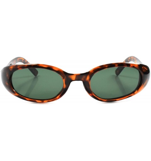 Cat Eye Classic Vintage 80s 90s Style Frame Cat Eye Sunglasses - Tortoise - CL189380O7W $11.42