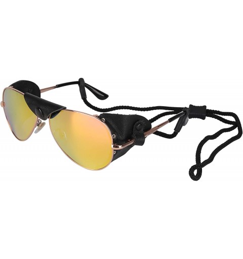 Goggle Polarized Sports Sunglasses Baseball Hiking Mountaineering Fishing - Rose Gold-02 - C518QGZ6X9U $33.02