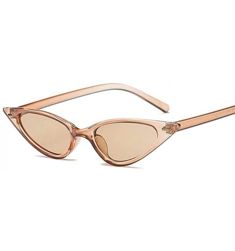 Cat Eye Sexy Cat Eye Sunglasses Women Mirror Sun Glasses Ladies Cateye Lens Shades For Female Eyewear UV400 - CC198UNU40Q $10.38