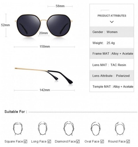 Aviator DESIGN 2019 New Arrival Women Fashion Trending Sunglasses Ladies C01 Black - C04 Silver - C318XGEHXSD $16.05