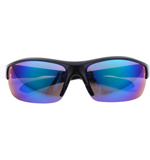 Sport UV400 Protection Sunglasses Men Women Sports Driving Fishing Travel Sunglasses with Super Lightweight Frame - C018W563Q...