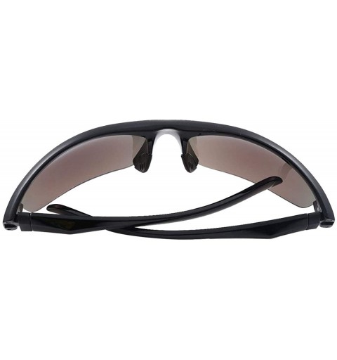 Sport UV400 Protection Sunglasses Men Women Sports Driving Fishing Travel Sunglasses with Super Lightweight Frame - C018W563Q...